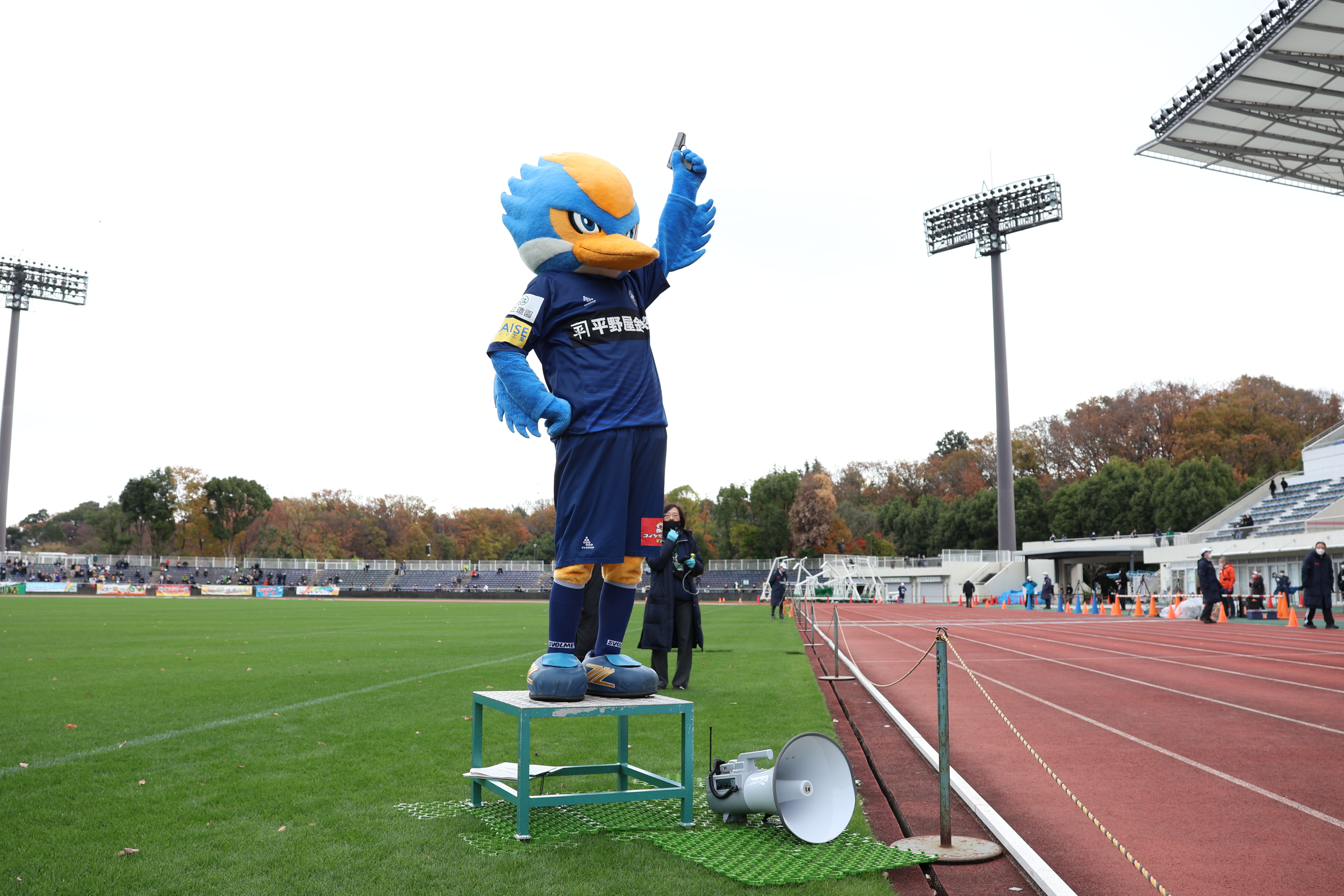 12/3(土)】ゼルビーが第50回町田市子どもマラソン大会に参加しました