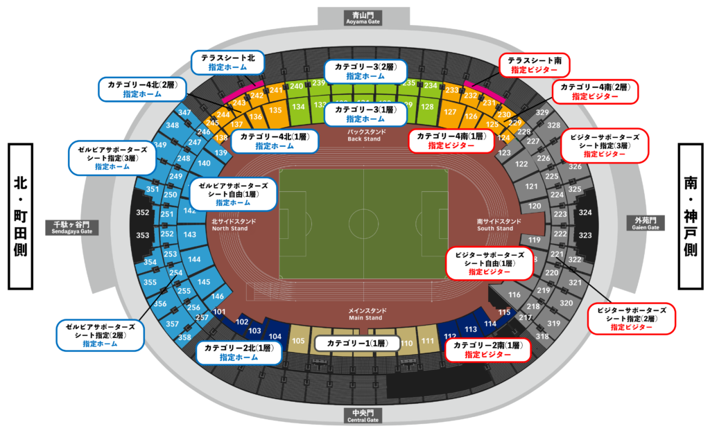 国立開催】シーズンシートの取り扱いについて | FC町田ゼルビア オフィシャルサイト